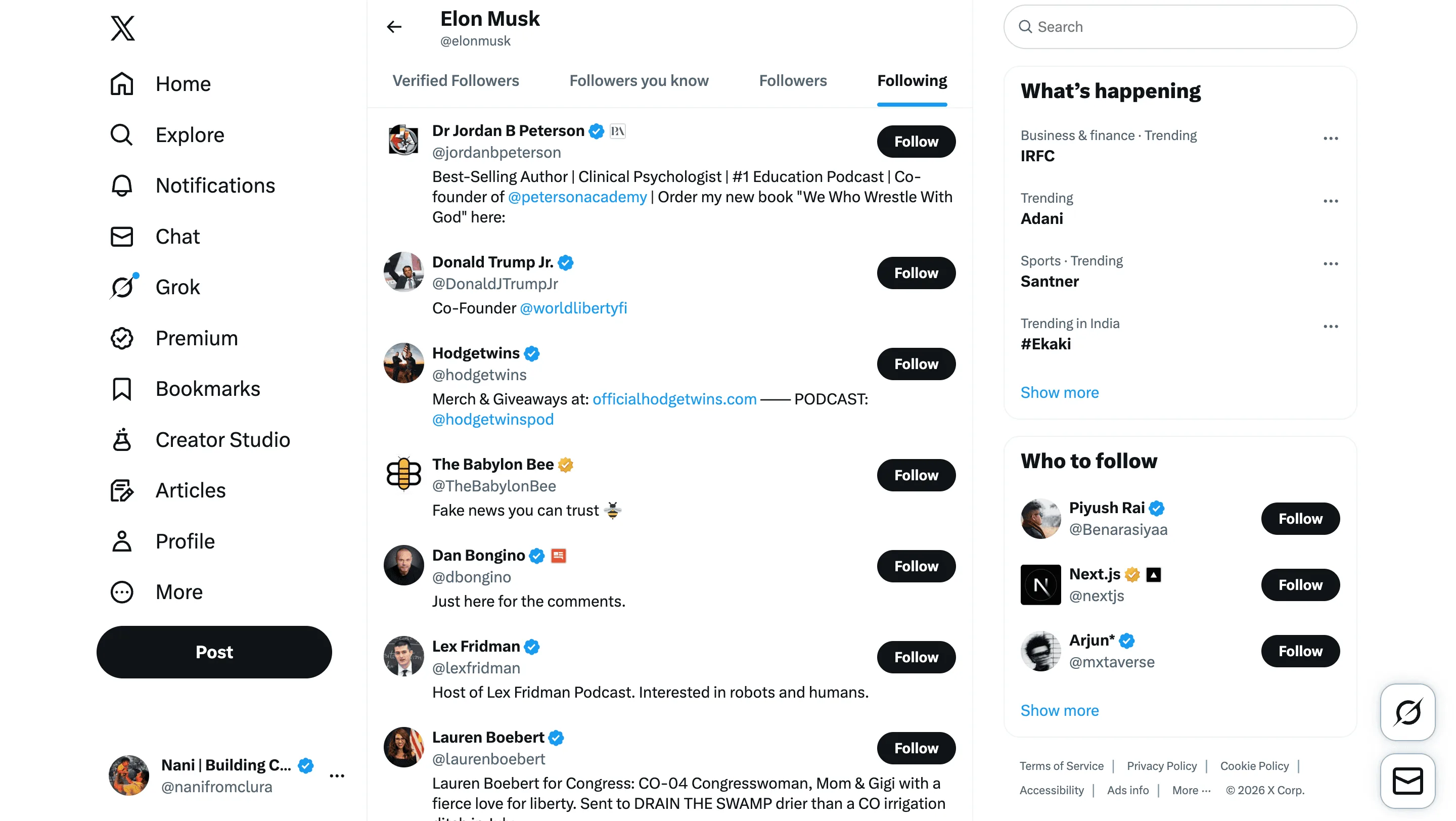 X (Twitter) Profiles Scraper